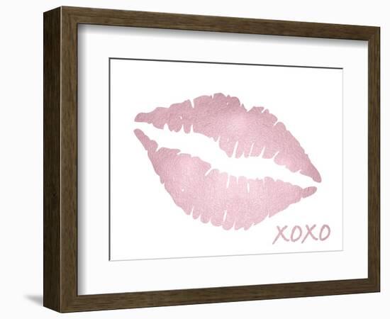Pink Lips-N. Harbick-Framed Art Print