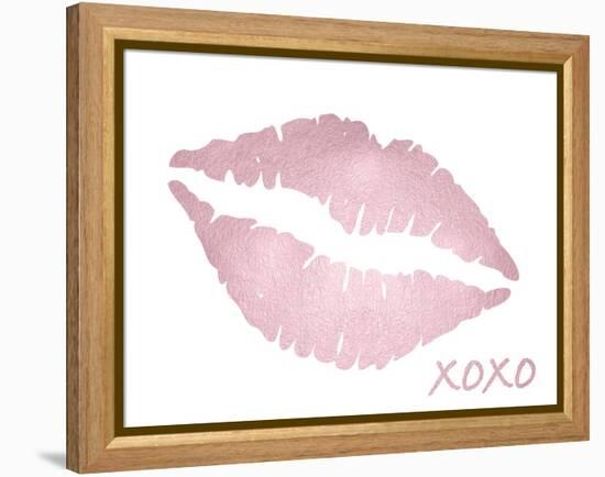 Pink Lips-N. Harbick-Framed Stretched Canvas