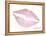 Pink Lips-N. Harbick-Framed Stretched Canvas