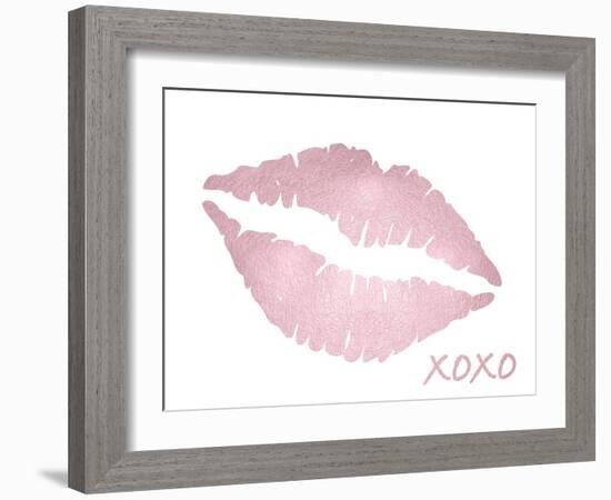 Pink Lips-N. Harbick-Framed Art Print