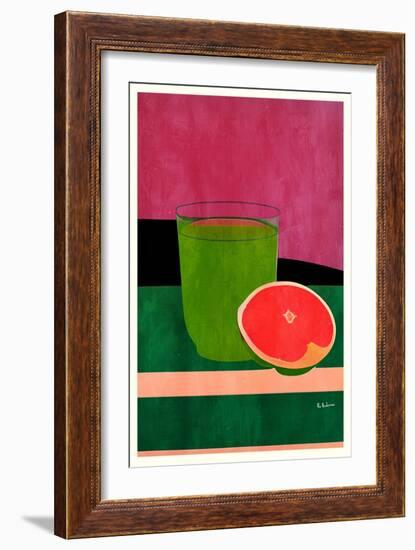Pink, Little Grapefruit-Bo Anderson-Framed Giclee Print