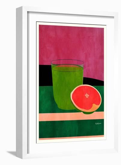 Pink, Little Grapefruit-Bo Anderson-Framed Giclee Print