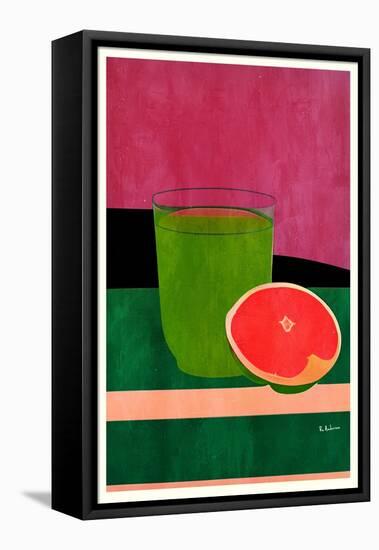 Pink, Little Grapefruit-Bo Anderson-Framed Premier Image Canvas