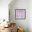 Pink Love You-Maria Trad-Framed Giclee Print displayed on a wall