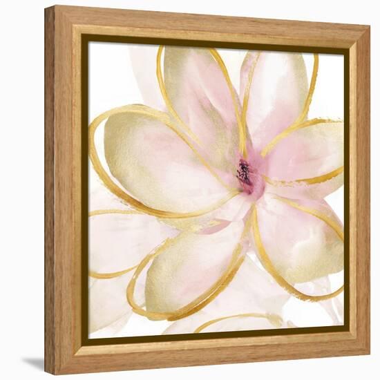 Pink Magnolia, 2024-Sydney Pratt-Framed Stretched Canvas