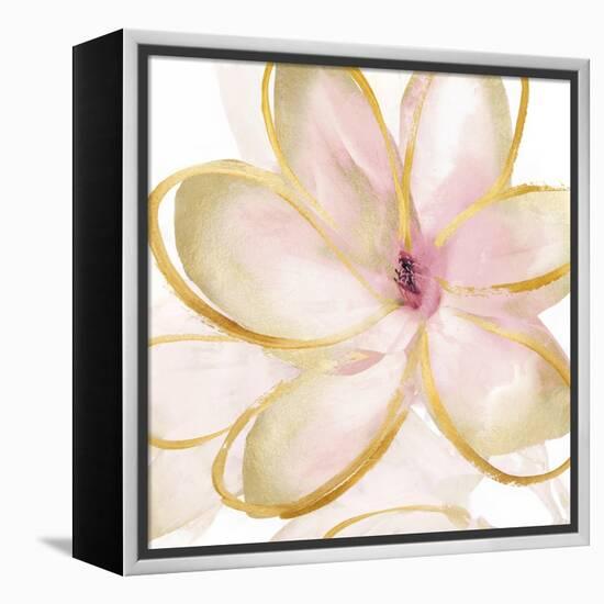 Pink Magnolia, 2024-Sydney Pratt-Framed Stretched Canvas