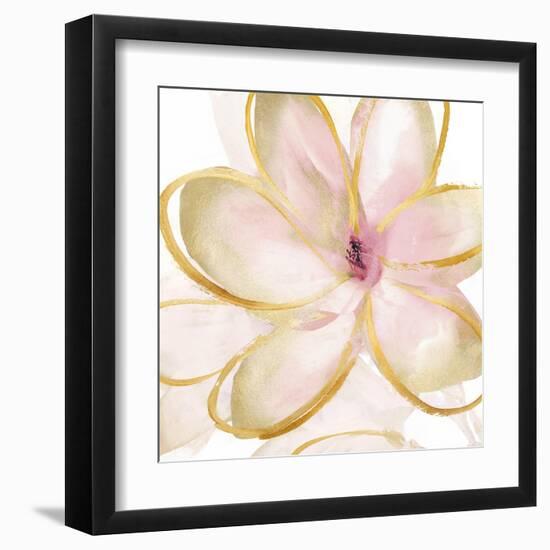 Pink Magnolia, 2024-Sydney Pratt-Framed Art Print