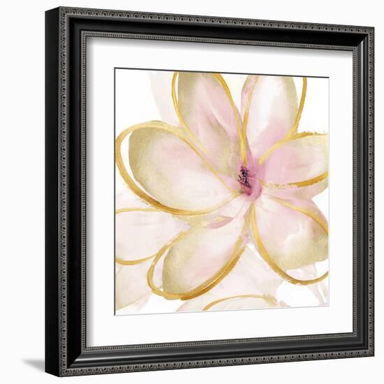 Pink Magnolia, 2024-Sydney Pratt-Framed Art Print