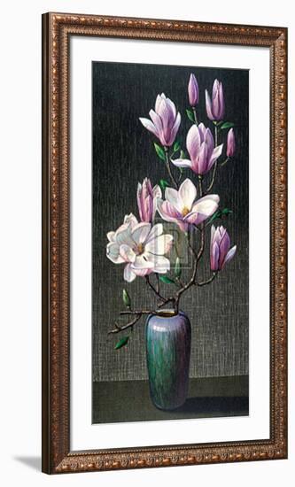 Pink Magnolias-Vladimir Tretchikoff-Framed Art Print