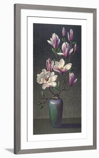 Pink Magnolias-Vladimir Tretchikoff-Framed Premium Giclee Print