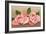 Pink Maman Cochet Roses-null-Framed Art Print