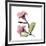 Pink Mandelila-Albert Koetsier-Framed Premium Giclee Print