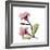 Pink Mandelila-Albert Koetsier-Framed Premium Giclee Print