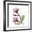 Pink Mandelila-Albert Koetsier-Framed Premium Giclee Print