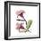 Pink Mandelila-Albert Koetsier-Framed Premium Giclee Print