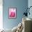 Pink Marble-Martina Pavlova-Framed Art Print displayed on a wall