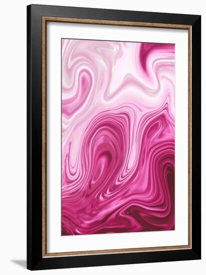 Pink Marble-Martina Pavlova-Framed Art Print