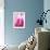 Pink Marble-Martina Pavlova-Framed Art Print displayed on a wall