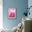 Pink Marble-Martina Pavlova-Framed Premium Giclee Print displayed on a wall