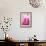 Pink Marble-Martina Pavlova-Framed Premium Giclee Print displayed on a wall