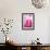 Pink Marble-Martina Pavlova-Framed Premium Giclee Print displayed on a wall