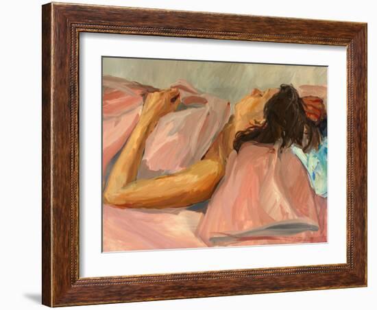 Pink Margaret, 2002-Daniel Clarke-Framed Giclee Print