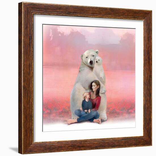 Pink Meadow-Nancy Tillman-Framed Art Print