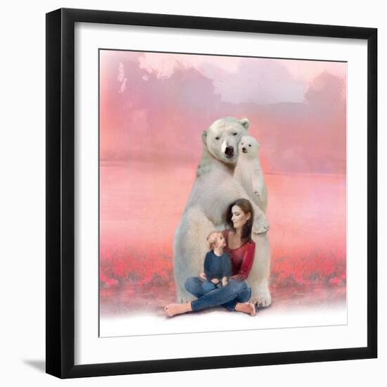 Pink Meadow-Nancy Tillman-Framed Art Print