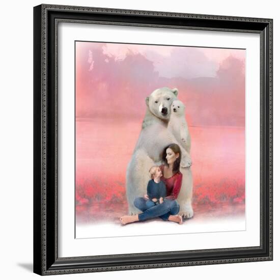 Pink Meadow-Nancy Tillman-Framed Art Print