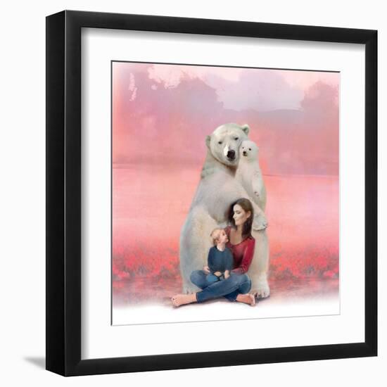 Pink Meadow-Nancy Tillman-Framed Art Print