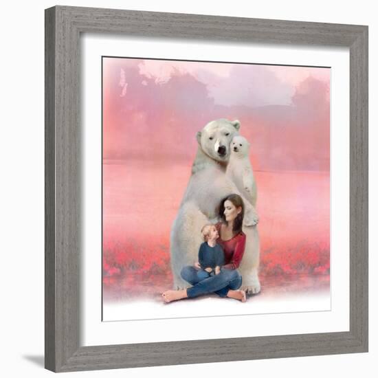 Pink Meadow-Nancy Tillman-Framed Premium Giclee Print