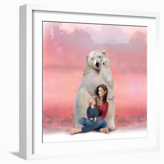 Pink Meadow-Nancy Tillman-Framed Premium Giclee Print