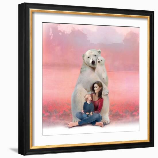 Pink Meadow-Nancy Tillman-Framed Premium Giclee Print