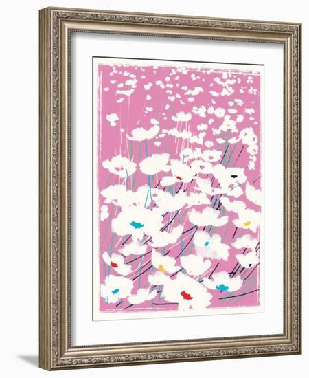 Pink Meadow-Jenny Frean-Framed Giclee Print