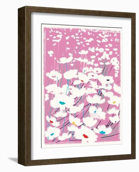 Pink Meadow-Jenny Frean-Framed Giclee Print