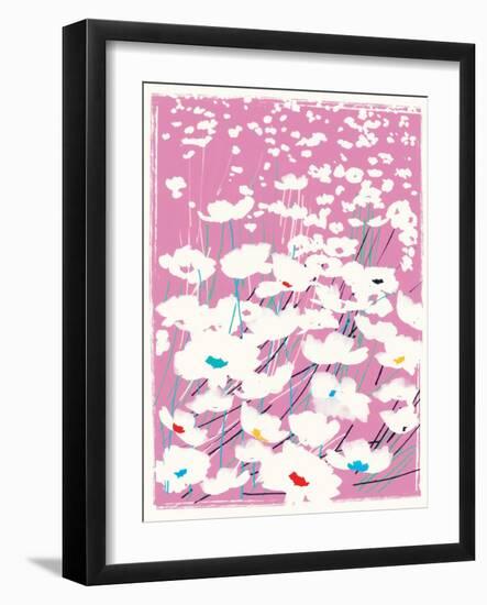 Pink Meadow-Jenny Frean-Framed Giclee Print