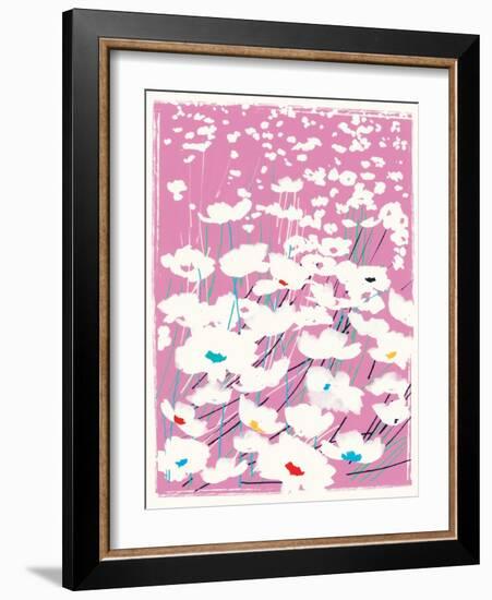 Pink Meadow-Jenny Frean-Framed Giclee Print