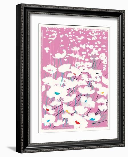 Pink Meadow-Jenny Frean-Framed Giclee Print