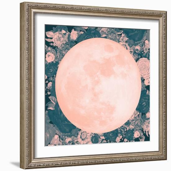 Pink Moon-null-Framed Art Print