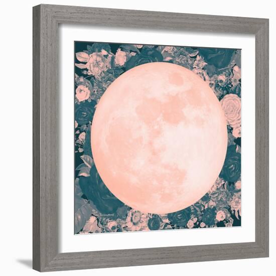 Pink Moon-null-Framed Art Print