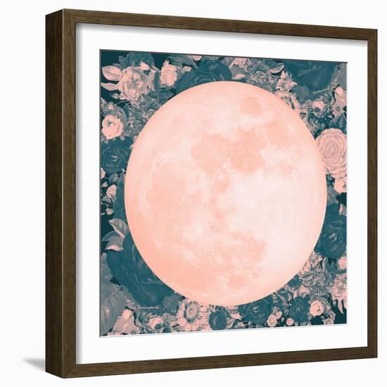 Pink Moon-null-Framed Art Print
