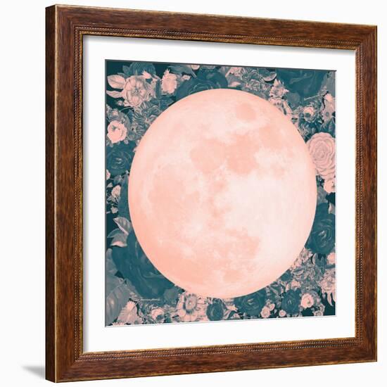 Pink Moon-null-Framed Art Print