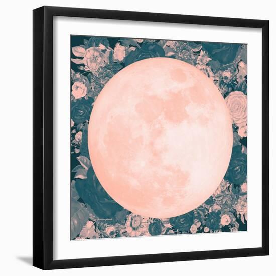 Pink Moon-null-Framed Art Print