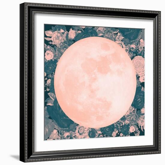 Pink Moon-null-Framed Art Print