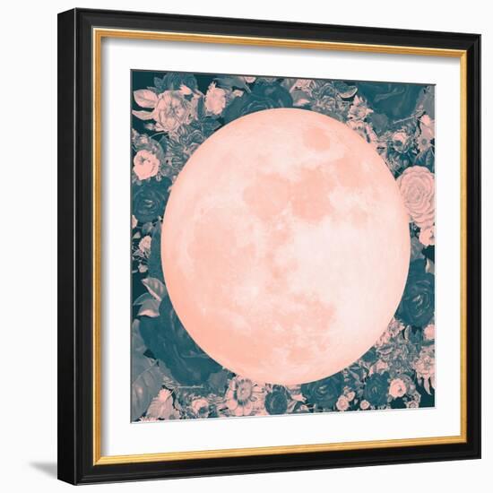 Pink Moon-null-Framed Art Print