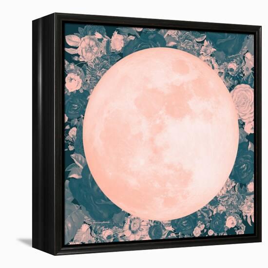 Pink Moon-null-Framed Stretched Canvas