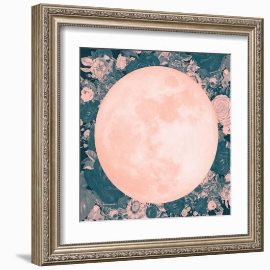 Pink Moon-null-Framed Art Print