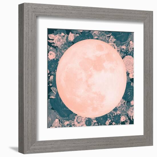 Pink Moon-null-Framed Art Print