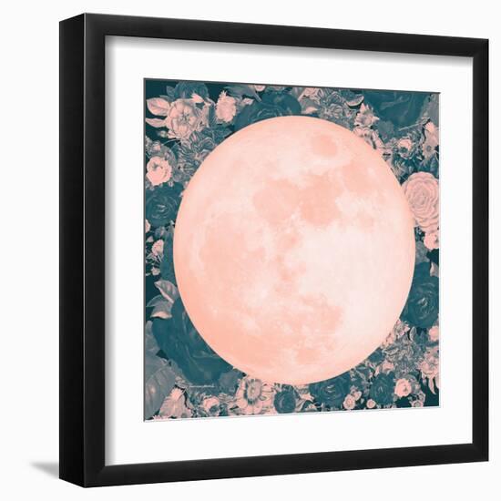 Pink Moon-null-Framed Art Print