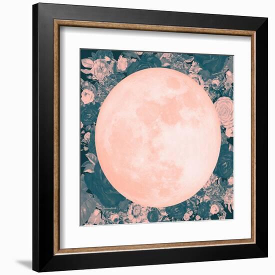 Pink Moon-null-Framed Art Print